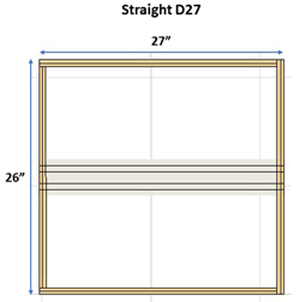 D27 Straight module