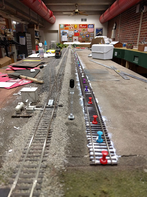 Progress on MNS junction signal and siding track