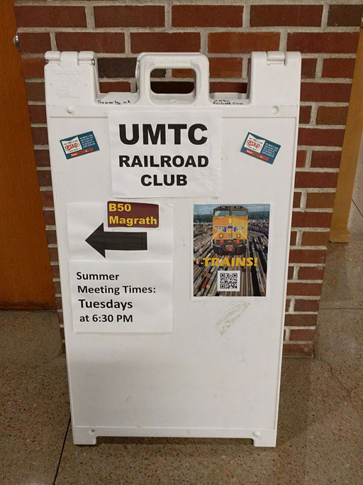 UMTC sign board