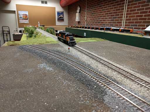 Ballasting continuing on MN&S junction