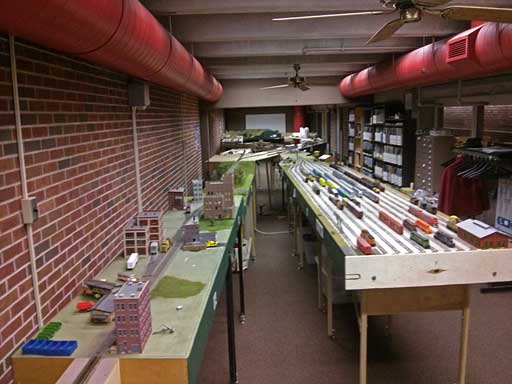 East end of layout